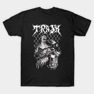 Trash - Hard Core Artwork T-Shirt